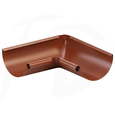 Narożnik zewnętrzny kąt dowolny 80-179° stalowy ⌀ 125 firmy KROP kolor ceglasty